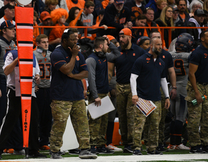 Dino Babers didn't seem optimistic about his starting quarterback's chances of playing in Syracuse's season finale against Boston College. 