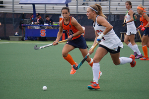 Laura Hurff played four seasons with SU field hockey, earning All-American honors in three of them. 
