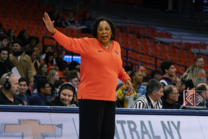 Felisha Legette-Jack helmed Syracuse to a 23-win regular season and its first NCAA Tournament victory since 2021 in her second season as head coach. 