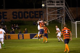 Pieles scored Syracuse's only goal of the first half.