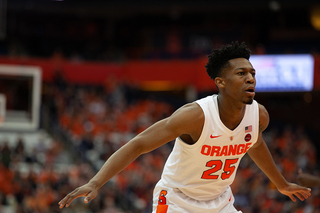 Tyus Battle scored a game-high 23 points in Syracuse's loss.